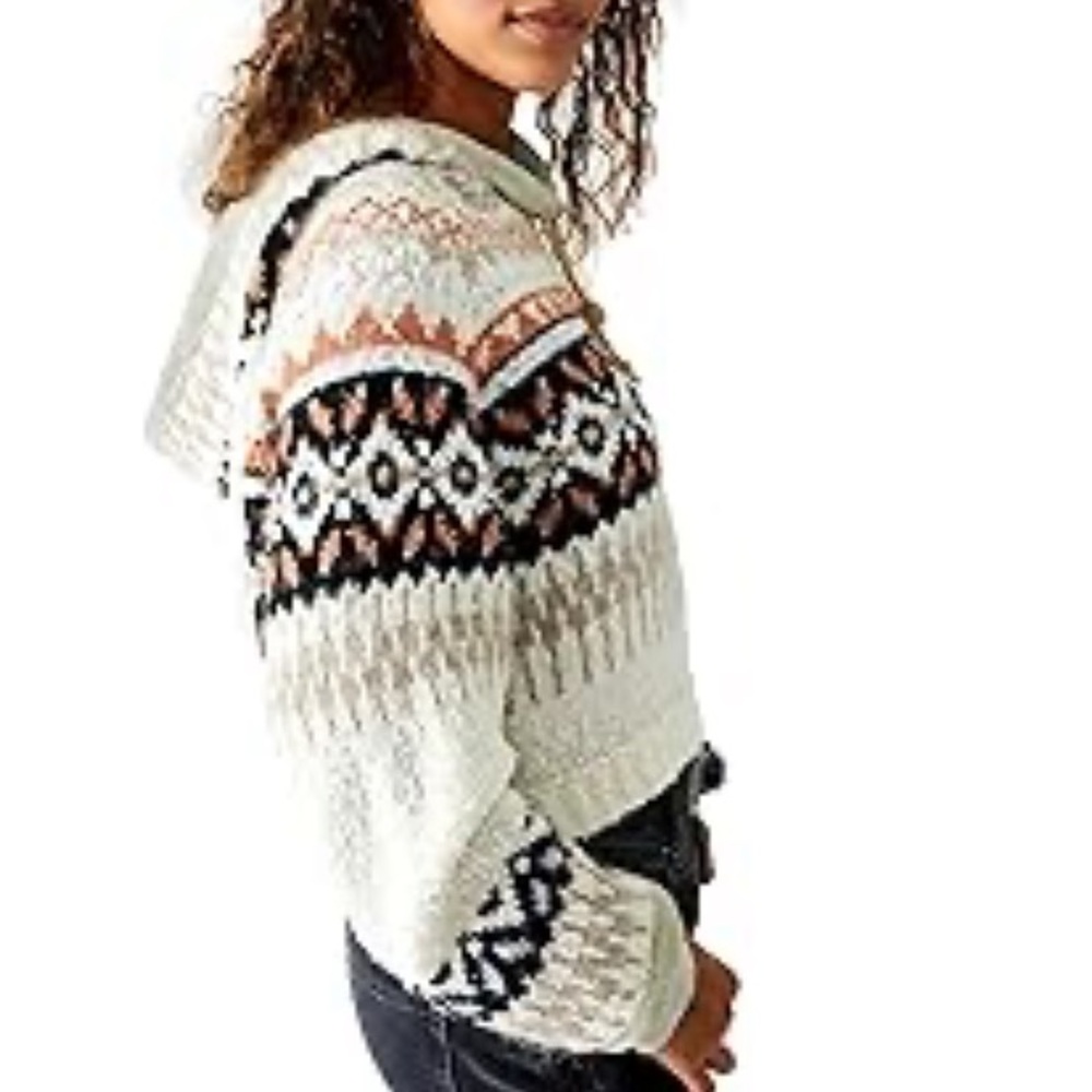 FP Movement by Free People Multicolor Knit Turtleneck Sweater - Picture 3 of 5